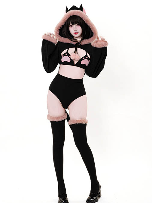 cat-cosplay-lingerie-bikini-suit-2 cosplay costumes lingerie