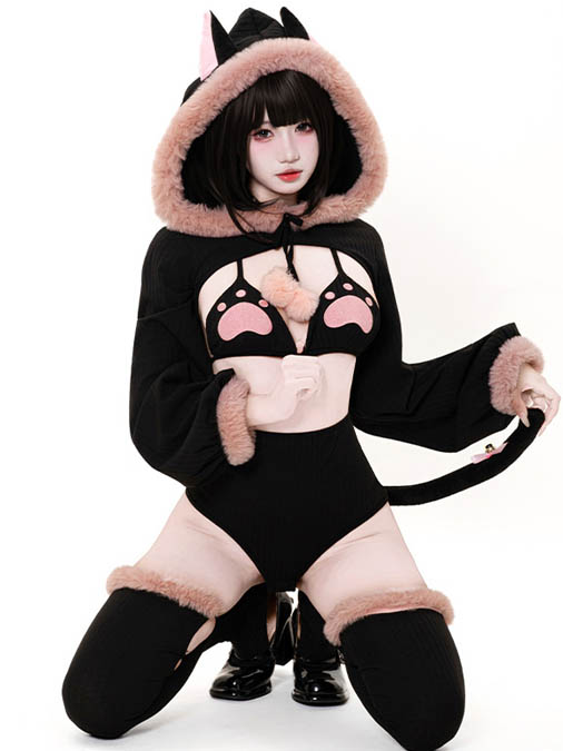 cat-cosplay-lingerie-bikini-suit-5 cosplay costumes lingerie