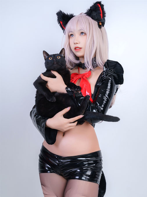 cat-costumes-lingerie-pu-suit-5 cosplay costumes