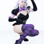 devil-cosplay-lingerie-black-purple-2 cosplay costumes lingerie
