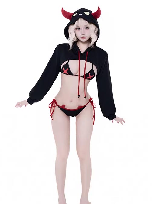 devil-cosplay-lingerie-sexy-suit-1 cosplay costumes lingerie