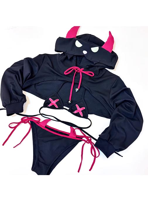 devil-cosplay-lingerie-sexy-suit-9 cosplay costumes lingerie