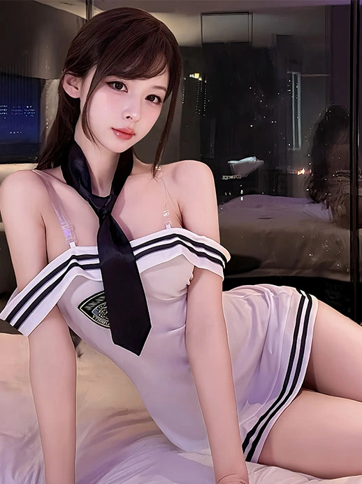 stewardess-costumes-off-shoulder-lingerie-4 sexy cosplay costumes