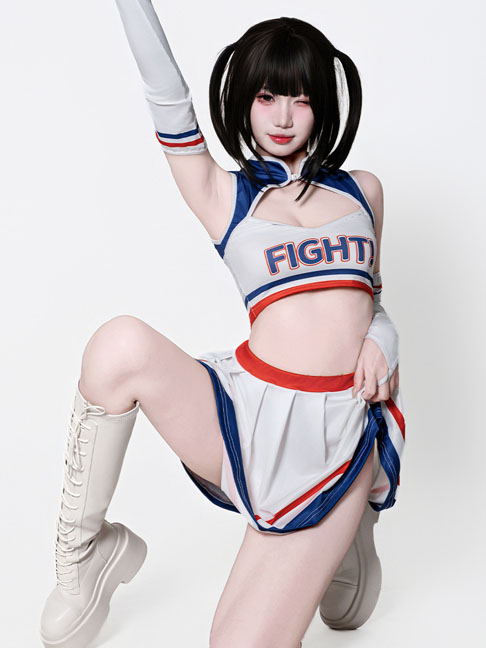 anime-costumes-cute-cheerleader-3 cos costumes