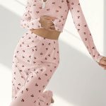 cotton-nightgowns-cherry-pattern-set-3 womens loungewear