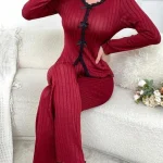 cotton-nightgowns-cute-bows-set-7 womens loungewear