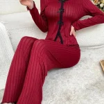 cotton-nightgowns-cute-bows-set-9 womens loungewear