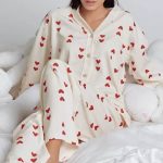 cotton-nightgowns-cute-hearts-set-2 womens loungewear