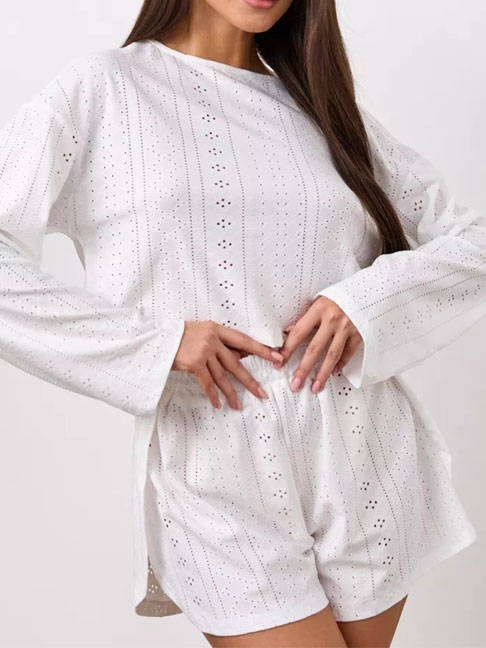 cotton-nightgowns-hollow-set-7 womens loungewear