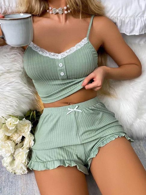 cotton-nightgowns-lace-neck-set-2 womens loungewear