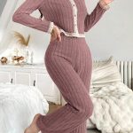 cotton-nightgowns-lace-trim-set-1 womens loungewear