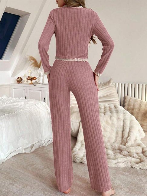 cotton-nightgowns-lace-trim-set-2 womens loungewear