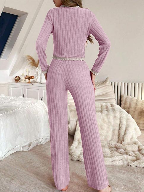 cotton-nightgowns-lace-trim-set-4 womens loungewear