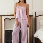 cotton-nightgowns-simple-stripes-set-1 womens loungewear