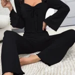 cotton-sleepwear-bell-sleeve-set-7 womens loungewear