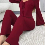 cotton-sleepwear-bell-sleeve-set-8 womens loungewear