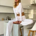 cotton-sleepwear-long-sleeve-flowers-set-4 womens loungewear