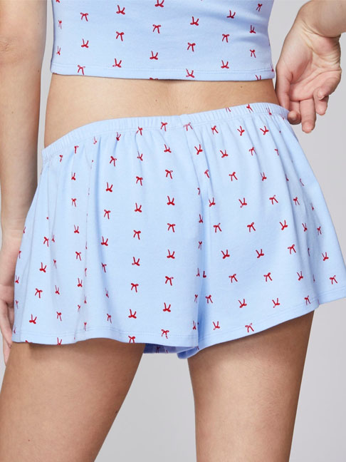 cotton-sleepwear-snow-pattern-nightwear-set-7 womens loungewear