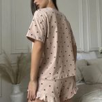 pajamas-crown-pattern-hollow-sleepwear-set-7 womens loungewear