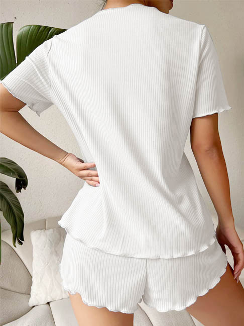 pajamas-set-bows-sleepwear-suit-10 womens loungewear