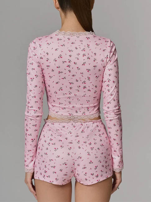 pajamas-set-foral-sleepwear-suit-6 womens loungewear