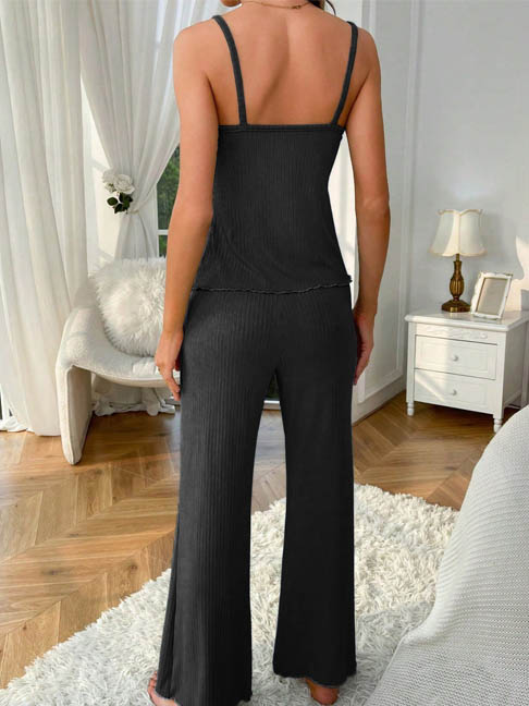 pajamas-set-lace-trim-sleepwear-suit-6 womens loungewear
