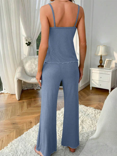 pajamas-set-lace-trim-sleepwear-suit-8 womens loungewear