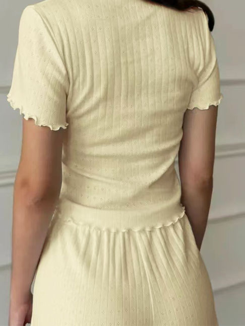 pajamas-soft-bows-sleepwear-set-6 womens loungewear