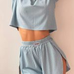 pajamas-soft-vertical-lines-sleepwear-set-1 womens loungewear