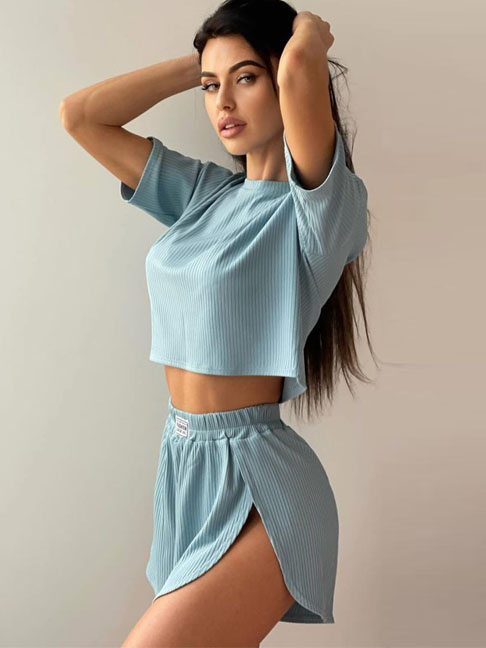 pajamas-soft-vertical-lines-sleepwear-set-2 womens loungewear