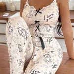 sleepwear-set-bear-pattern-loungewear-set-3 womens loungewear