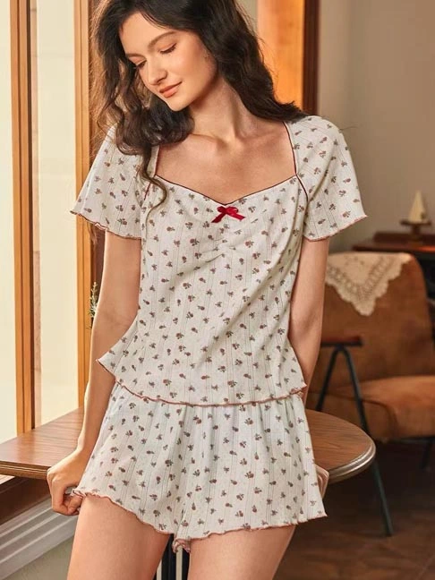 sleepwear-set-rose-pattern-loungewear-set-1 womens loungewear