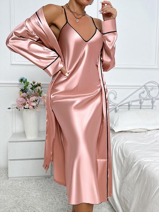 stain-nightgown-long-sleepwear-1 womens nightgown with robe