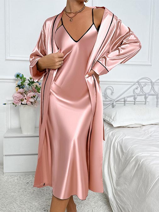 stain-nightgown-long-sleepwear-6 womens nightgown with robe