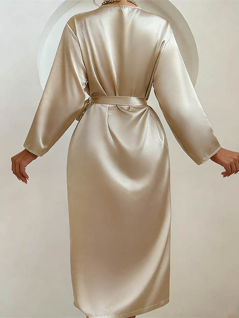 women-pajamas-basic-nightgown-5 women silk robe