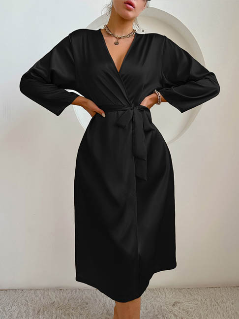 women-pajamas-basic-nightgown-8 women silk robe