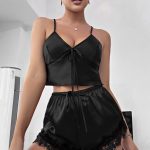 women-pajamas-lace-2-pieces-set-5 womens nightgown