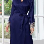 women's nightgown-lace-cuff-3 women silk robe