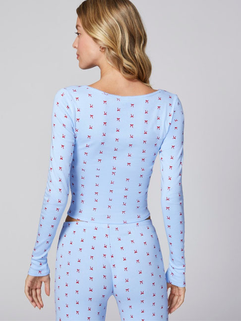 women's-nightgown-long-sleeve-set-8 womens loungewear