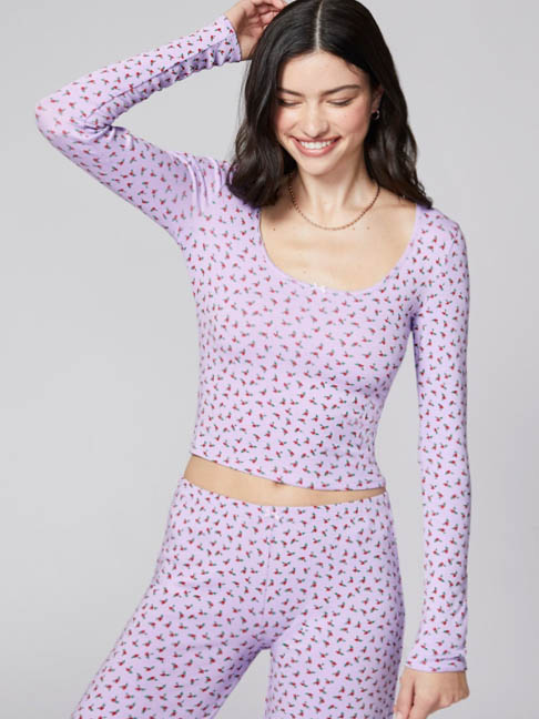 women's-nightgown-long-sleeve-set-9 womens loungewear