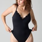 women-shapewear-lace-neck-bodysuit-4 Women Shapewear Lace Neck Bodysuit WS06