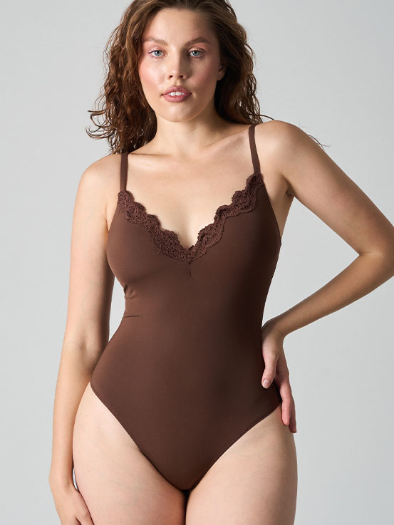 women-shapewear-lace-neck-bodysuit-9 seamless shapewear