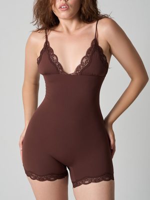 women-shapewear-lace-trim-bodysuit-1 shapewear for women