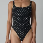 women-shapewear-white-dots-bodysuit-1 seamless shapewear