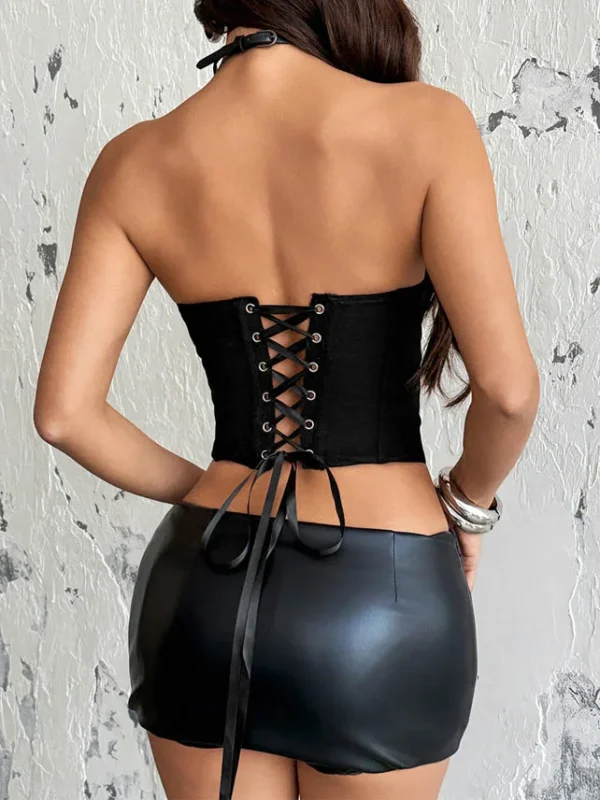 black-cool-corset-top-6 club outfit