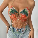 beaded-bra-exotic-beauty-2 Girl wear jewelry beaded bra