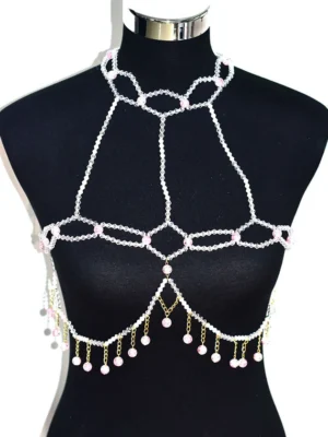 jewelry beaded bra
