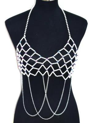 jewelry beaded bra