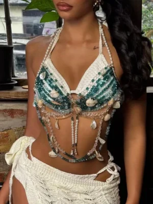 beaded-bra-sea-salt-1 Girl wear jewelry beaded bra