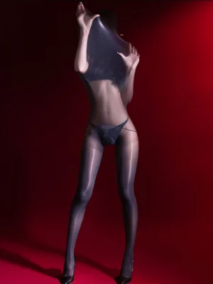 women's sexy full-wrap bodystocking sheer lace body suit with full coverage hosiery lingerie